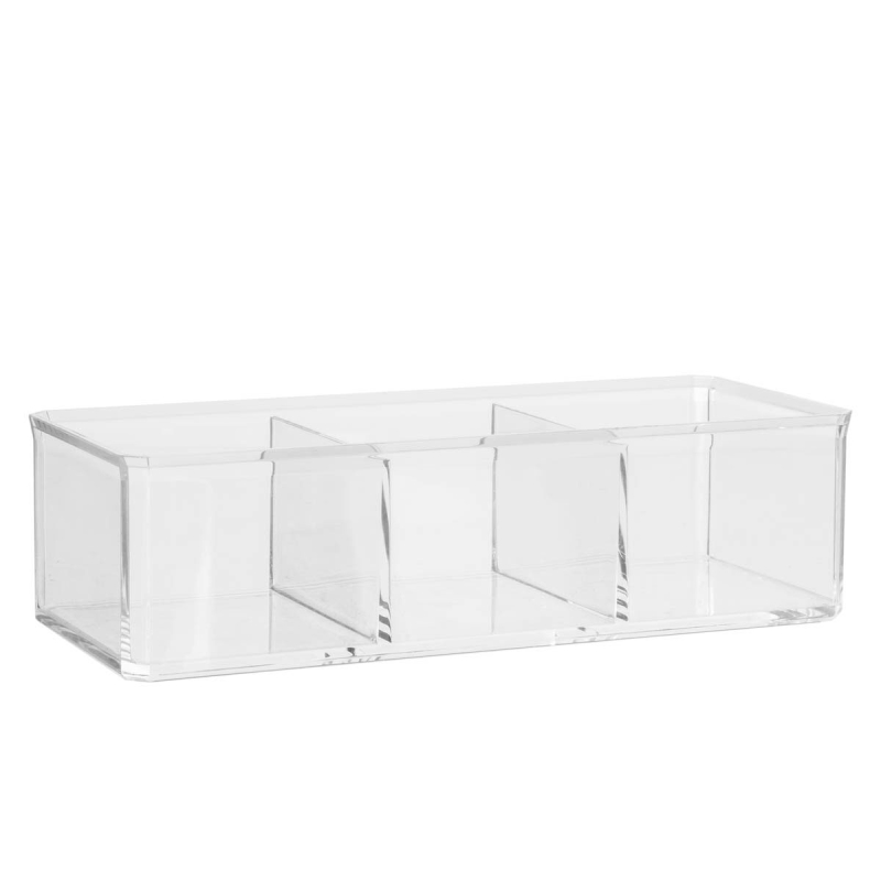 Θήκη Οργάνωσης Καλλυντικών 3 Θέσεων Με Καπάκι (22.8x9.5x8.3) F-V Selena 155907