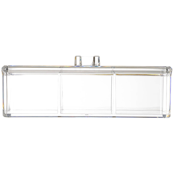 Θήκη Οργάνωσης Καλλυντικών 3 Θέσεων Με Καπάκι (22.8x9.5x8.3) F-V Selena 155907