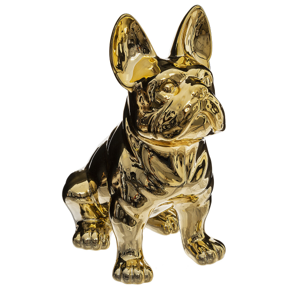 Διακοσμητική Φιγούρα Σκύλος (22.5x18x12) A-S Gold Dog 168329