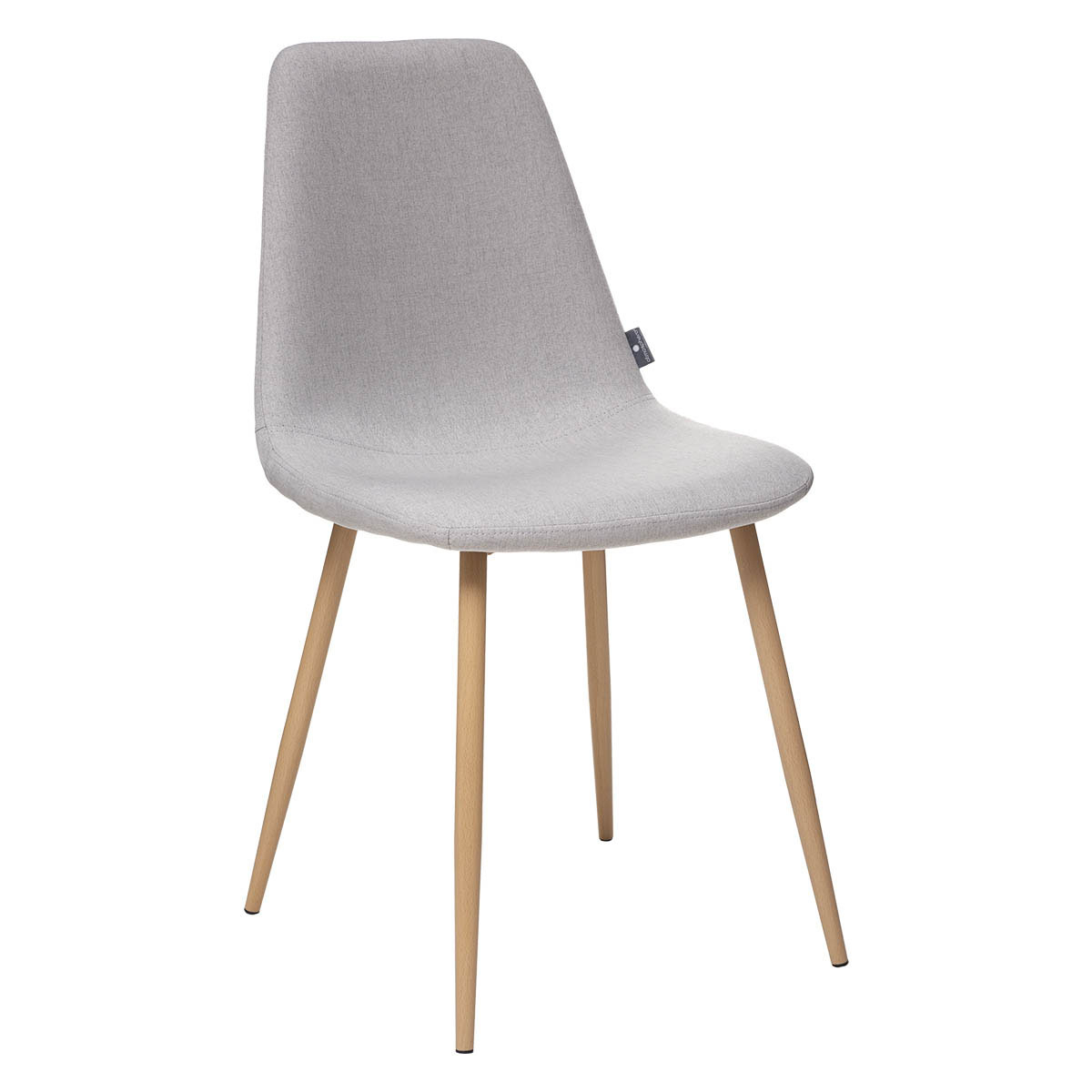 Καρέκλα (44x51x85.5) A-S Roka Light Grey 140295C