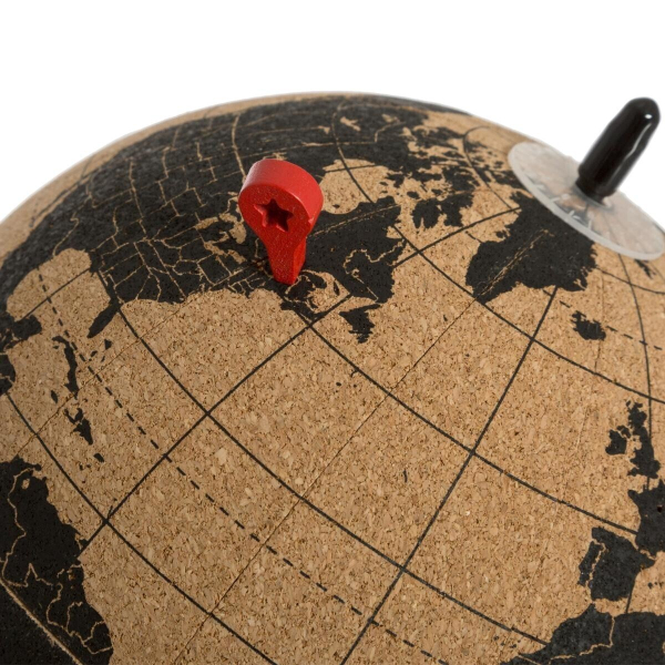 Διακοσμητική Υδρόγειος Σφαίρα (Φ15x20) A-S Cork Globe 161300