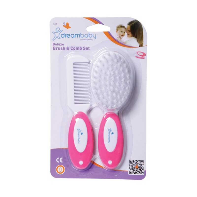 Βρεφικό Σετ Βούρτσα + Χτένα Dreambaby Br75172 Home Βρεφικά Φροντίδα & Περιποίηση Μωρού Spitishop