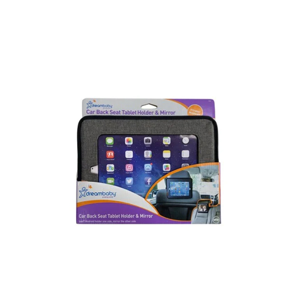Θήκη Tablet & Καθρέφτης Αυτοκινήτου Για Μωρά Dream Baby BR75564 Grey