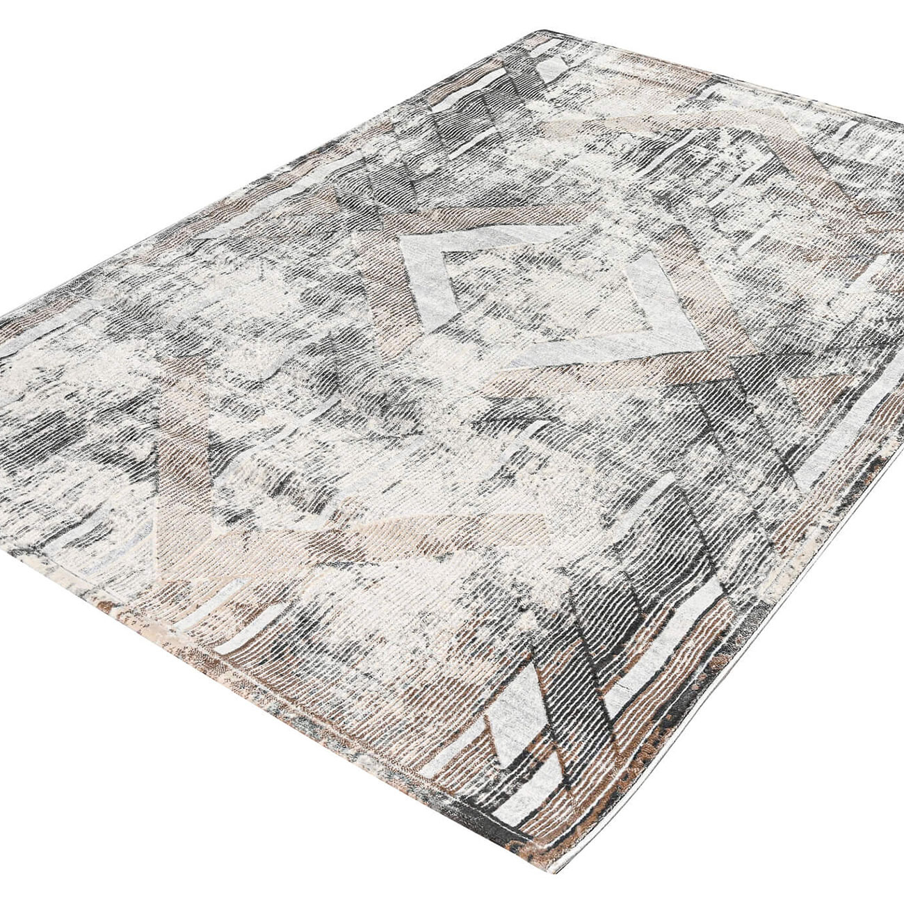 Χαλί (160X230) Polcarpet Cadence Celeste 9994 Beige Grey Home Χαλιά Σαλονιού Spitishop