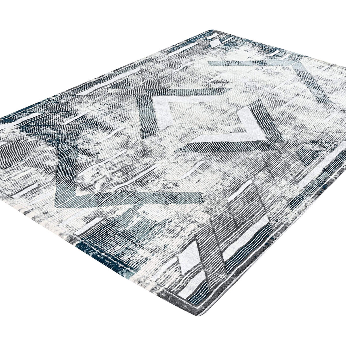 Χαλί (160X230) Polcarpet Cadence Celeste 9994 Blue Home Χαλιά Σαλονιού Spitishop