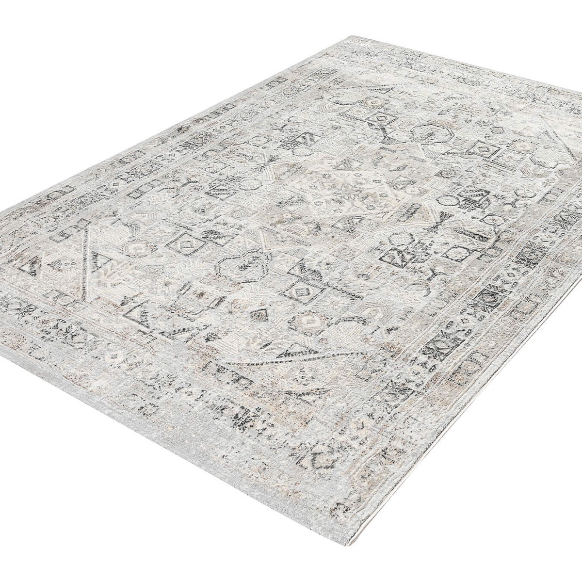 Χαλί (200X290) Polcarpet Cadence Celeste 9856 Beige Grey Home Χαλιά Σαλονιού Spitishop