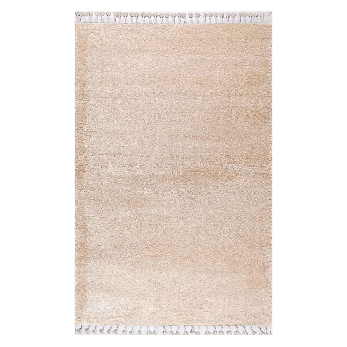 Χαλιά Κρεβατοκάμαρας (Σετ 3Τμχ) Polcarpet Soft Shaggy Beige Home Σετ Spitishop
