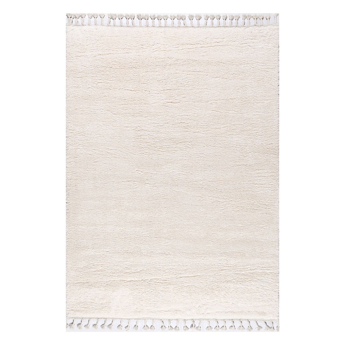 Χαλιά Κρεβατοκάμαρας (Σετ 3Τμχ) Polcarpet Soft Shaggy Cream Home Σετ Spitishop