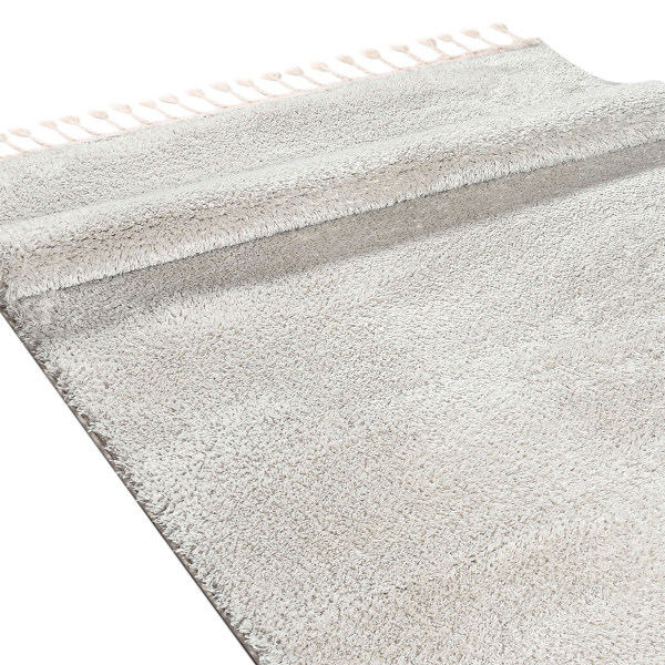 Χαλιά Κρεβατοκάμαρας (Σετ 3τμχ) Polcarpet Silky Shaggy Beige