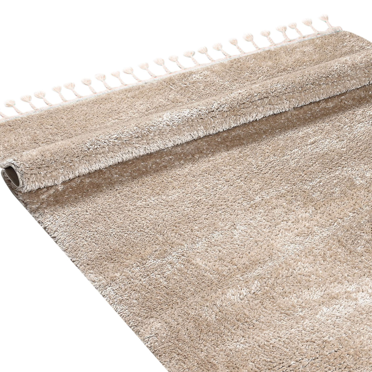 Χαλί (160X230) Polcarpet Silky Shaggy Gold Home Χαλιά Σαλονιού Spitishop