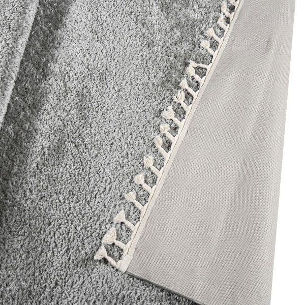 Χαλί (160x230) Polcarpet Silky Shaggy D.Grey