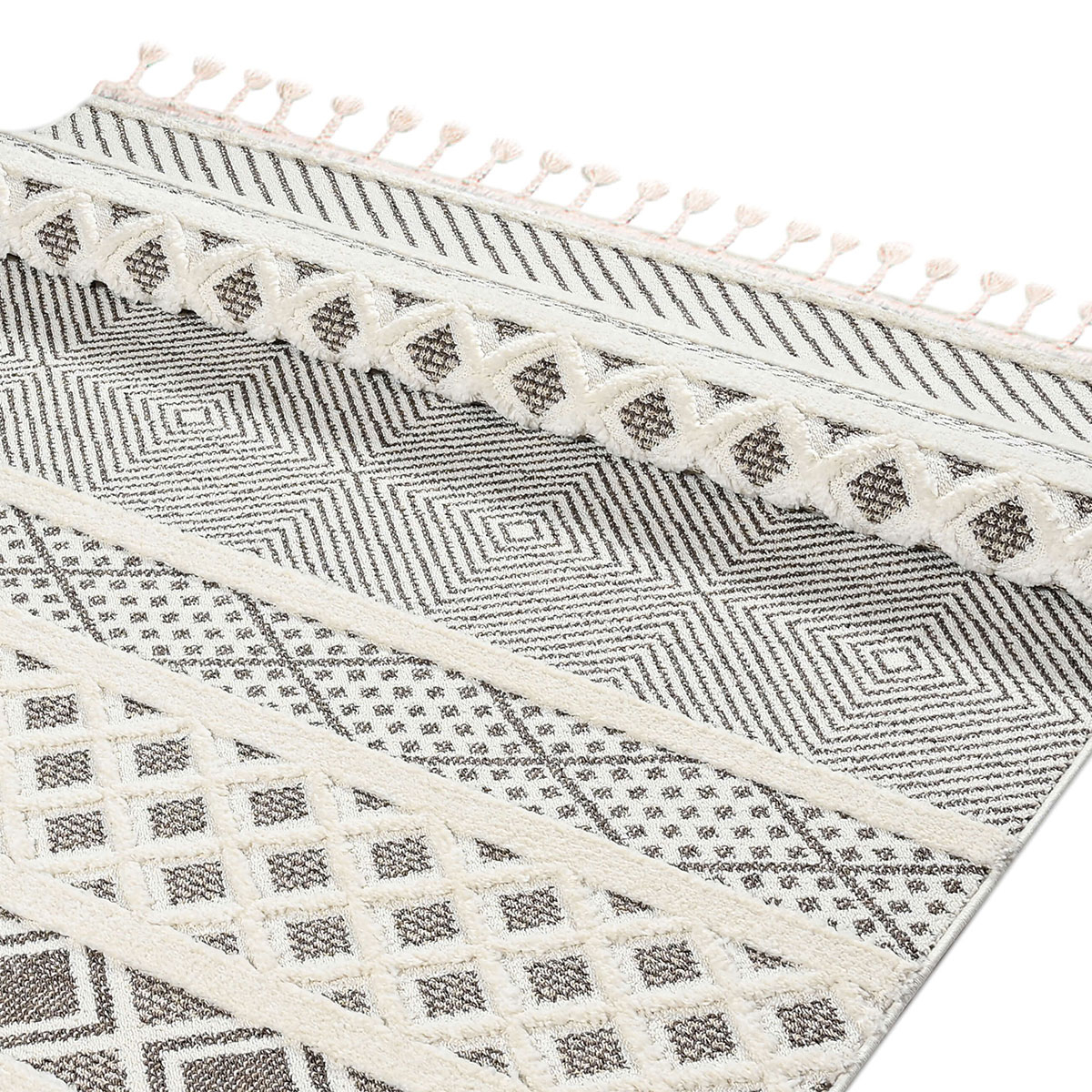 Χαλί (200X280) Polcarpet Monet Urban 360 Brown Cream Home Χαλιά Σαλονιού Spitishop