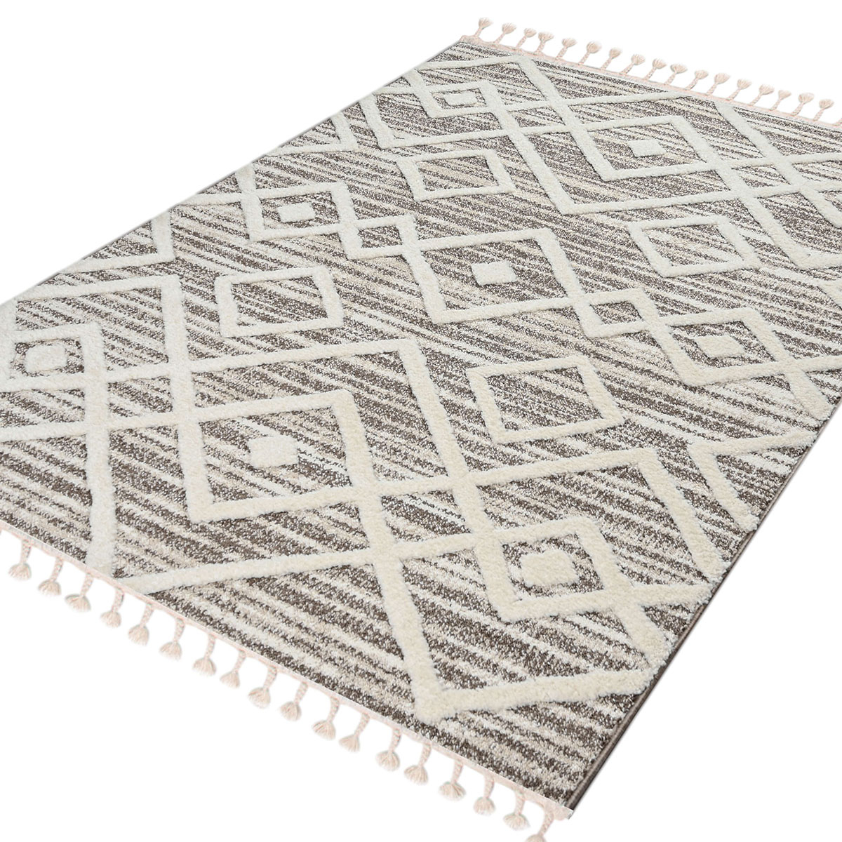 Χαλί (165X230) Polcarpet Monet Urban 325 Brown Home Χαλιά Σαλονιού Spitishop