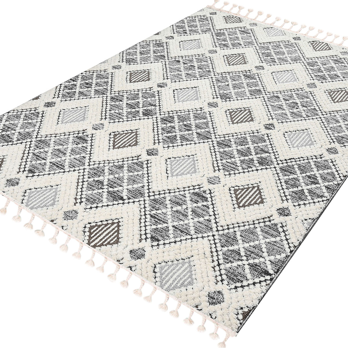 Χαλί (165X230) Polcarpet Monet Urban 289 Cream Anthracite Home Χαλιά Σαλονιού Spitishop