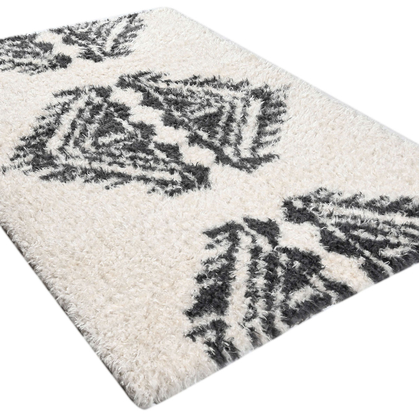 Χαλί (160x230) Polcarpet New Flokati 374 Beige/D.Grey