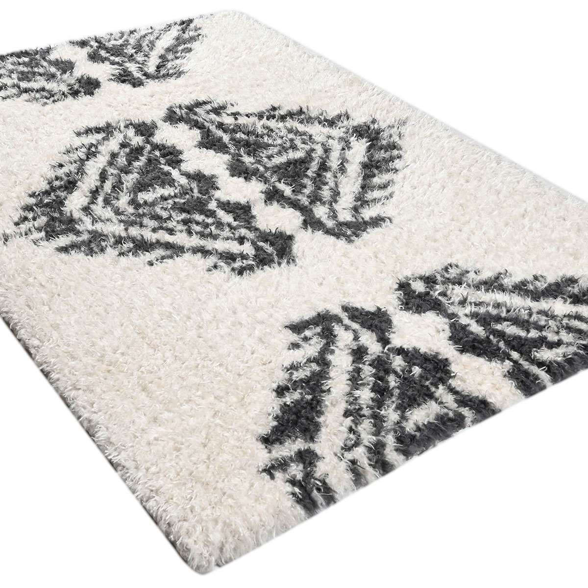 Χαλί (200X280) Polcarpet New Flokati 374 Beige D Grey Home Χαλιά Σαλονιού Spitishop