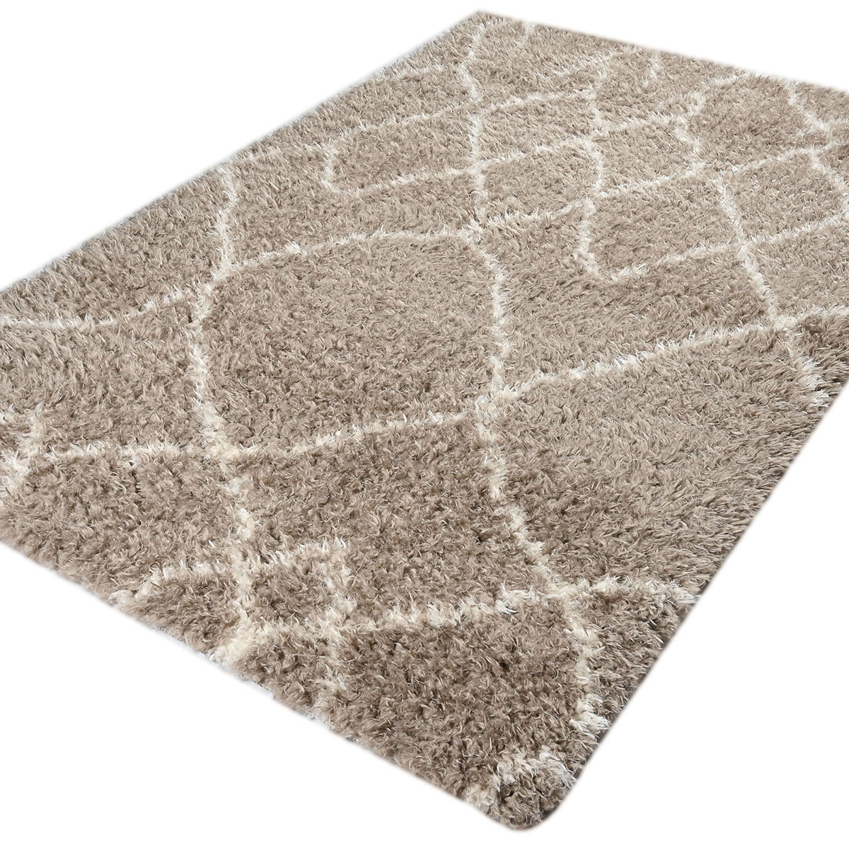 Χαλί (160X230) Polcarpet New Flokati 587 Vizon Home Χαλιά Σαλονιού Spitishop