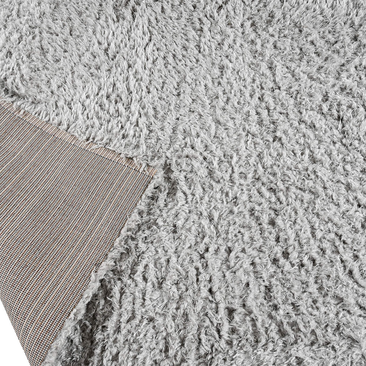 Χαλί (200X280) Polcarpet New Flokati Grey Home Χαλιά Σαλονιού Spitishop