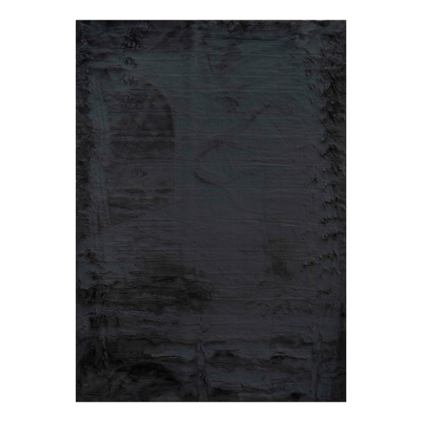 Γούνινο Χαλί (160x230) Polcarpet Rabbit Black