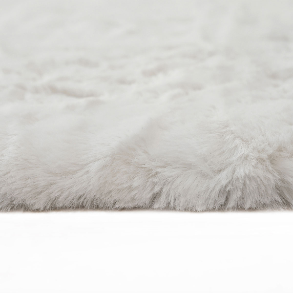 Γούνινο Χαλί Διαδρόμου (80x150) Polcarpet Rabbit Animal Shape White
