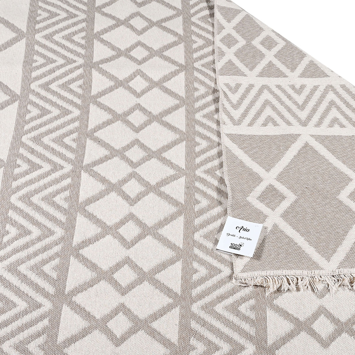 Χαλί All Season 2 Όψεων (160X230) Polcarpet Aria Artkilim 22995 Beige Home Χαλιά Σαλονιού Spitishop