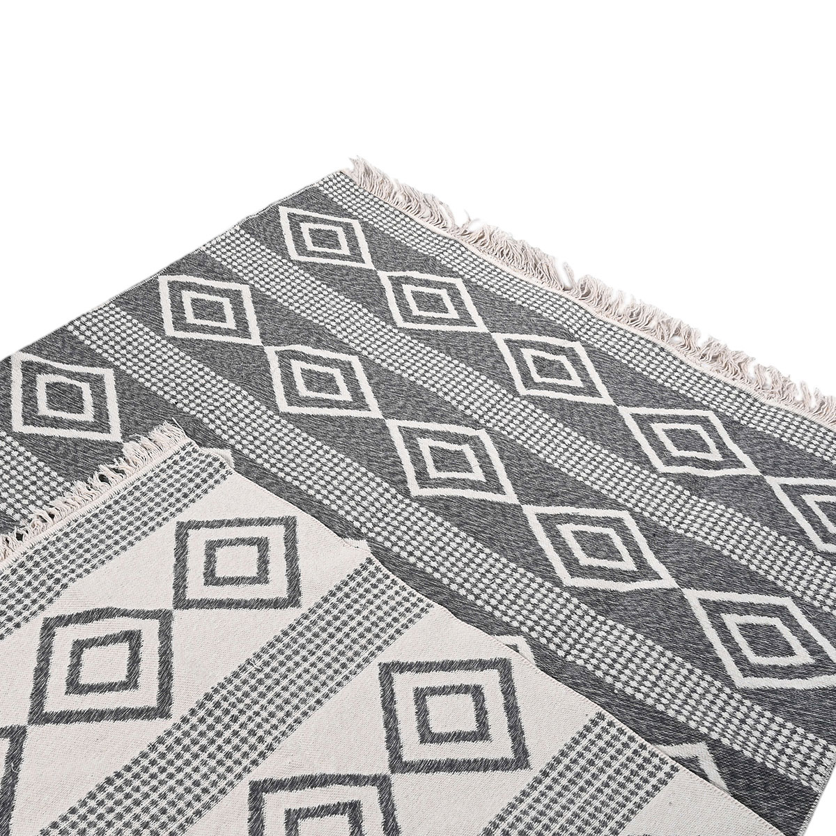 Χαλί All Season 2 Όψεων (160X230) Polcarpet Aria Artkilim 22993 D Grey Home Χαλιά Σαλονιού Spitishop