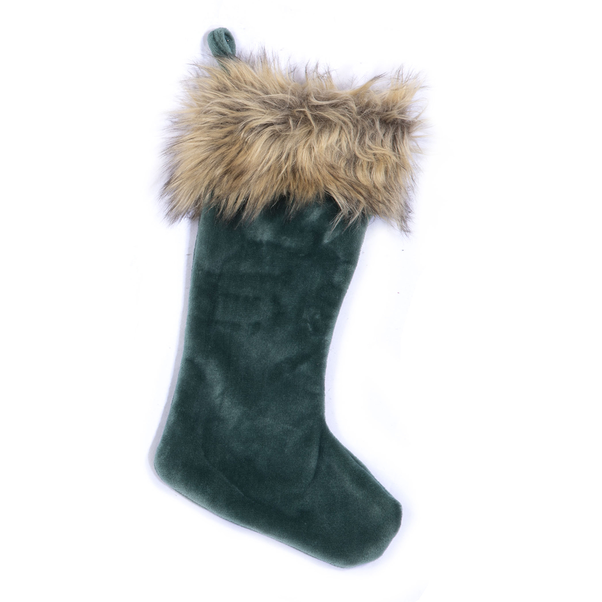 Χριστουγεννιάτικη Κάλτσα (16×27) Nef-Nef Tinsel Green