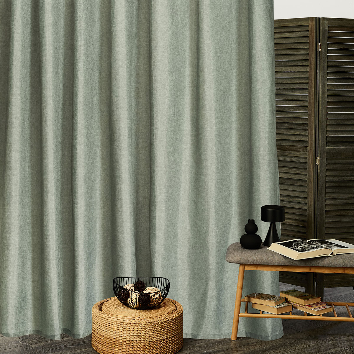 Κουρτίνα (270X280) με Τρέσα Whitegg K066 4- Sage Home Κουρτίνες Σαλονιού Spitishop