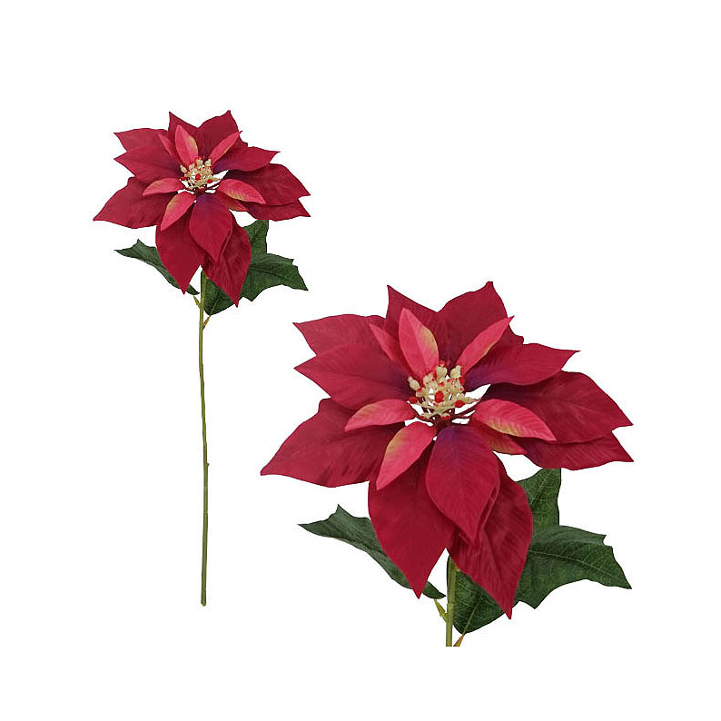 Χριστουγεννιάτικο Διακοσμητικό Λουλούδι 72εκ. Marhome 99-00-2603