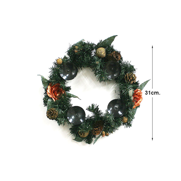 Χριστουγεννιάτικο Κηροπήγιο (Φ31) Marhome F-980628C BRONZE