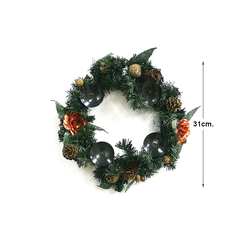 Χριστουγεννιάτικο Κηροπήγιο (Φ31) Marhome F-980628C BRONZE