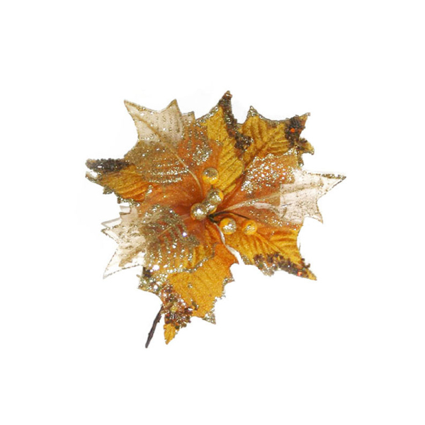 Στολίδι Χριστουγεννιάτικο (Φ15εκ.) Marhome E5099/G Gold