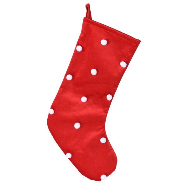 Χριστουγεννιάτικη Κάλτσα (21x51) K-M Velvet AAF518160