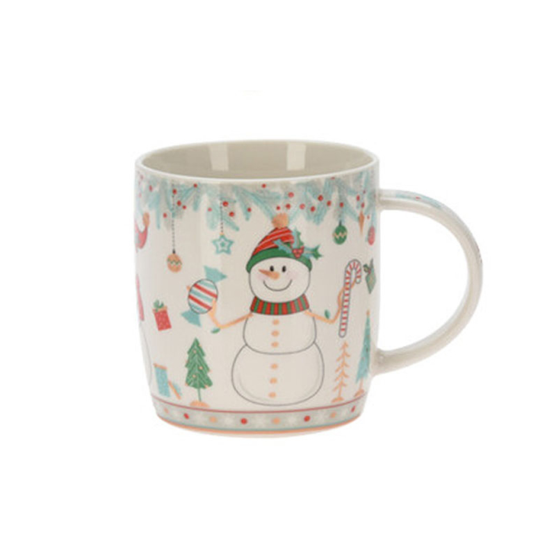 Χριστουγεννιάτικη Κούπα 370ml K-M Snowman 480910430