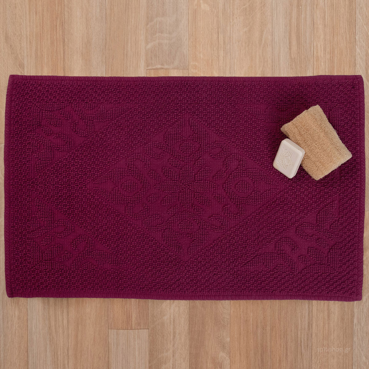 Πατάκι Μπάνιου Palamaiki Mabel Sangria