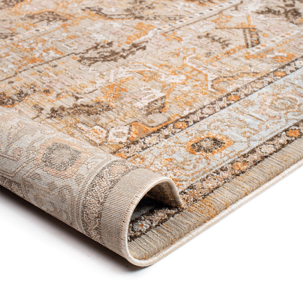 Χαλί (170x240) Βιοκαρπέτ Naf Naf Amaro S366B Brown/Multi Grey