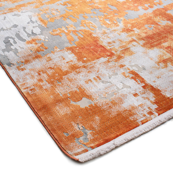 Χαλί Διαδρόμου (80x150) Βιοκαρπέτ Chagall 7567A Terra/Cream