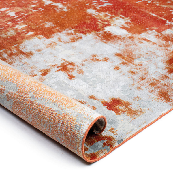 Χαλί Διαδρόμου (80x150) Βιοκαρπέτ Chagall 7567A Terra/Cream