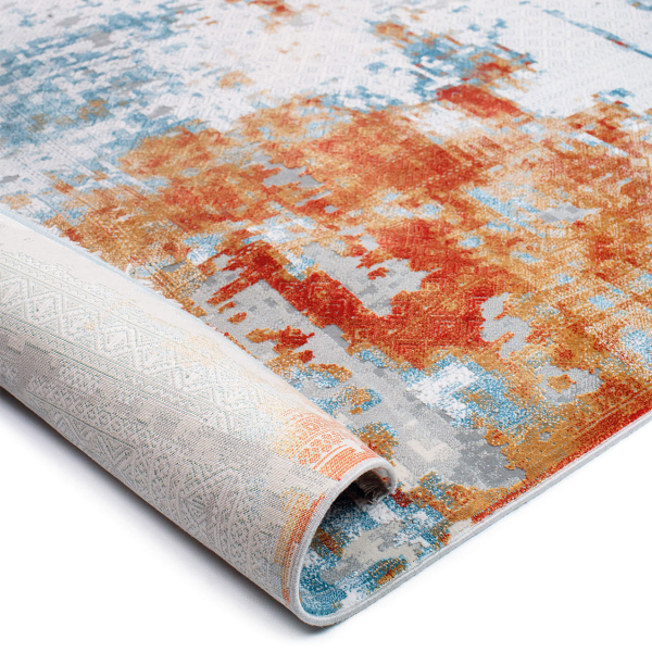 Χαλί Διαδρόμου (80x150) Βιοκαρπέτ Chagall 7567A White/Grey