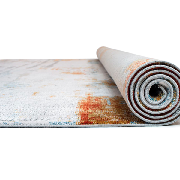 Χαλί Διαδρόμου (80x150) Βιοκαρπέτ Chagall 7567A White/Grey