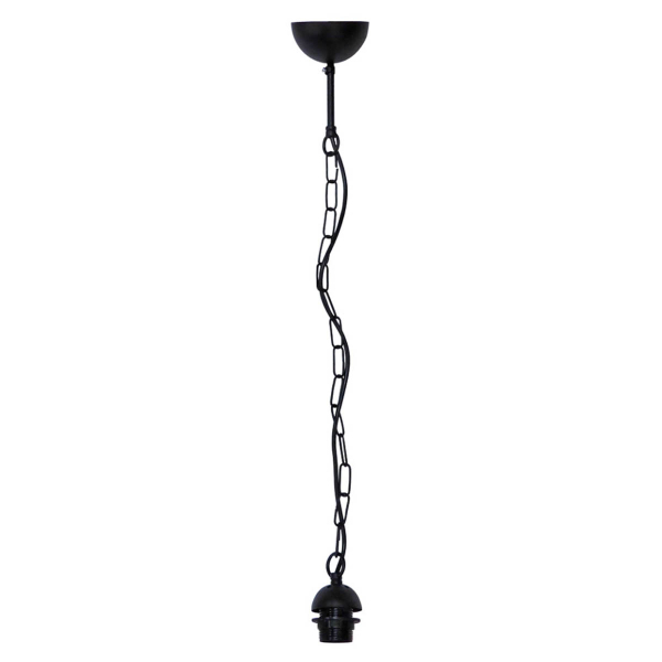 Ανάρτηση Φωτιστικού Οροφής Heronia Chain 34-0050 Black