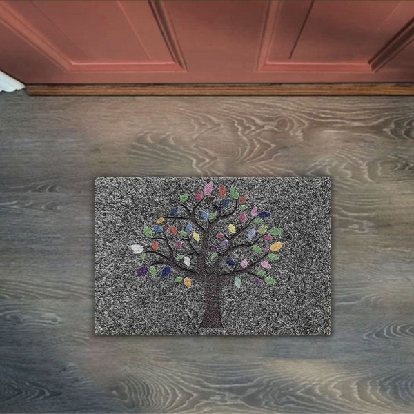 Πατάκι Εισόδου (40x60) San Lorentzo Paint Tree Grey