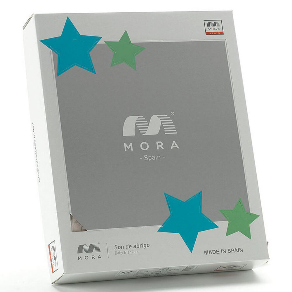 Κουβέρτα Βελουτέ Κούνιας (110x140) Morven Piccola L45 Ροζ φωτογραφία