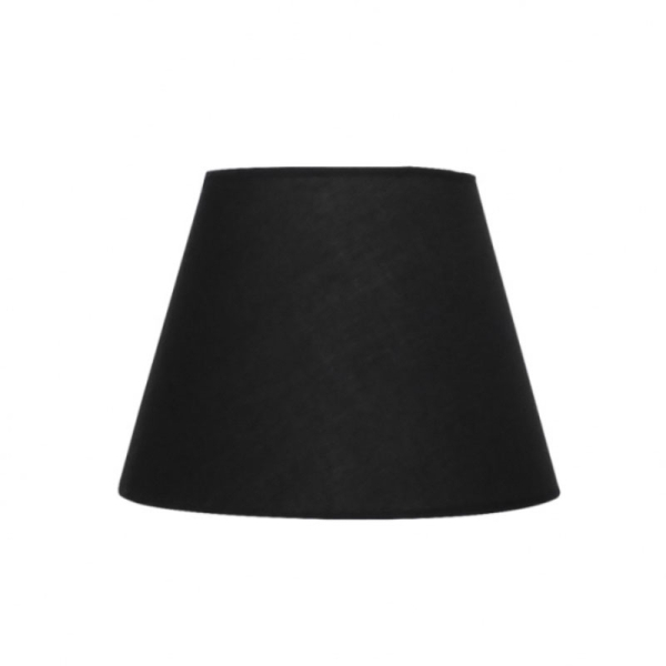 Καπέλο Φωτιστικού Για Ντουί E27 Heronia 14-0170 Black