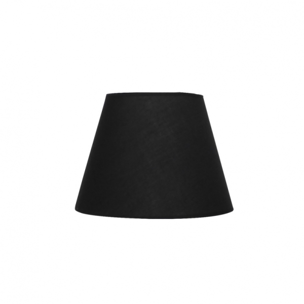 Καπέλο Φωτιστικού Για Ντουί E27 Heronia 14-0174 Black