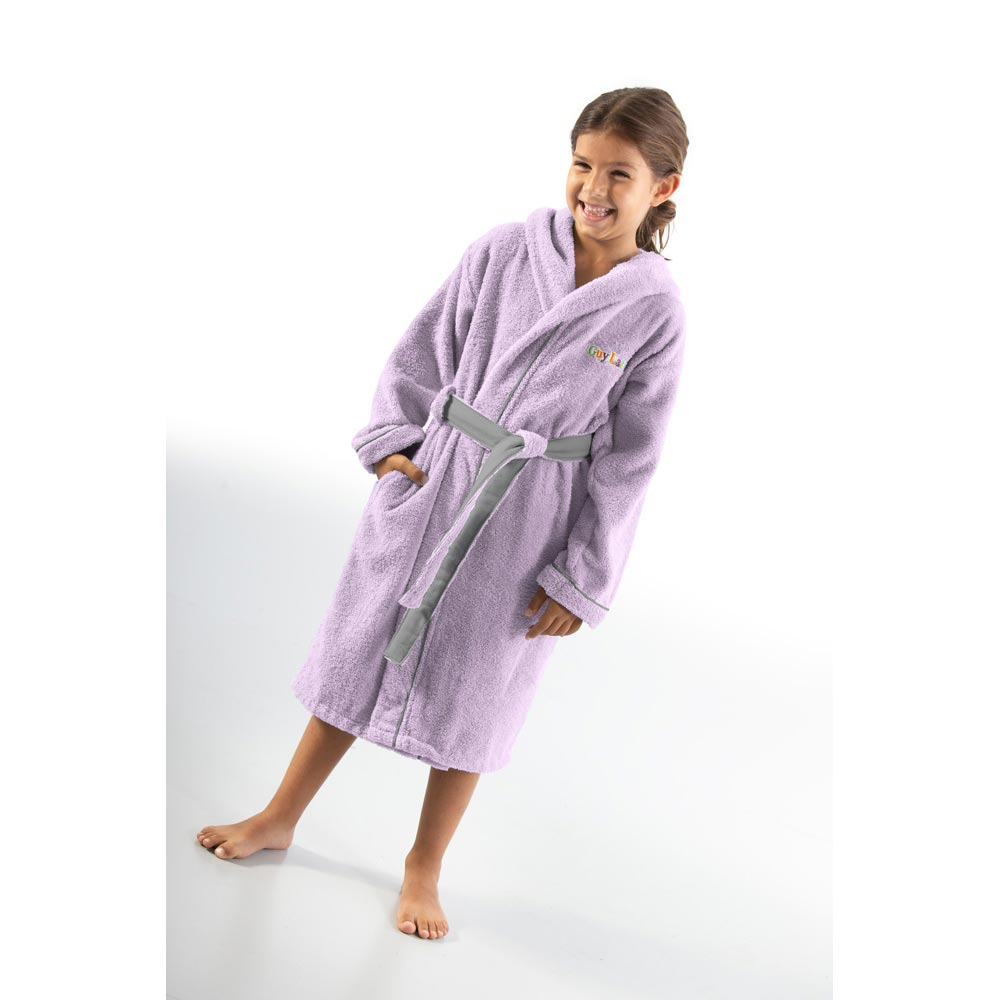 Παιδικό Μπουρνούζι Guy Laroche Kiddies Lilac 2-4 Ετών Home Παιδικά Μπουρνούζια - Βρεφικά Spitishop