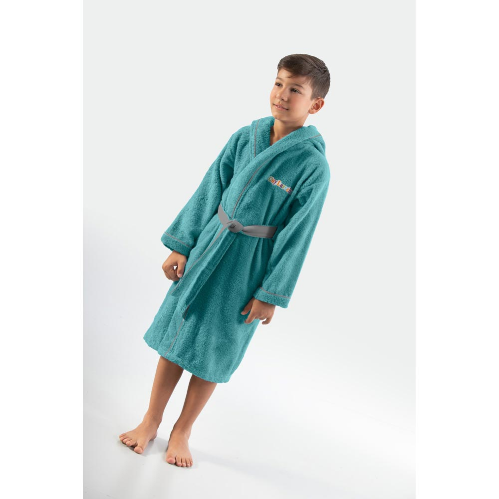 Παιδικό Μπουρνούζι Guy Laroche Kiddies Petrol 14-16 Ετών Home Παιδικά Μπουρνούζια - Βρεφικά Spitishop