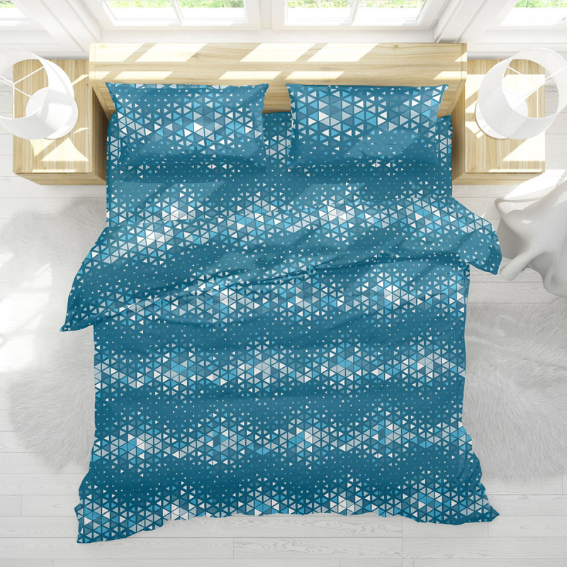 Πάπλωμα Υπέρδιπλο (Σετ 220x240) Viopros Fresh Κάρτερ Πετρόλ