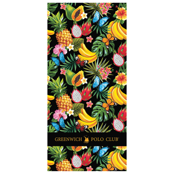 Πετσέτα Θαλάσσης (80x170) Greenwich Polo Club 3712 Fruits