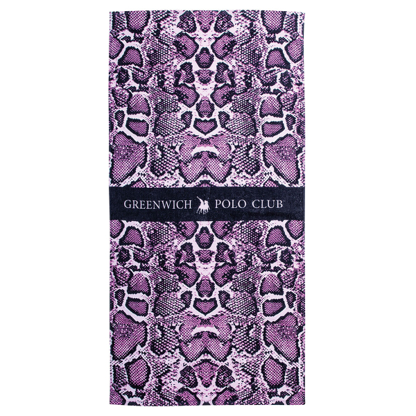 Πετσέτα Θαλάσσης (80x170) Greenwich Polo Club 3714 Purple